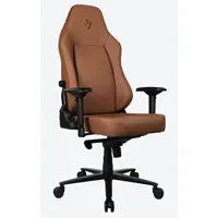chaise gaming arozzi chaise gaming primo - tout cuir de première qualité - marron