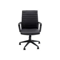fauteuil de bureau kare design chaise de bureau labora noire