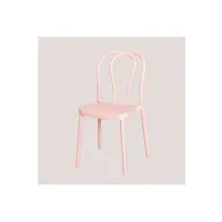 chaise sklum chaise de jardin mizzi rose barbe à papa