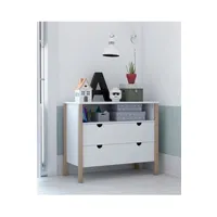 commode nordic factory commode alouette blanc