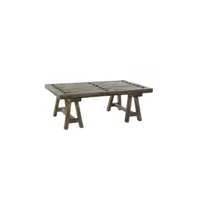 table basse wadiga table basse rustique en bois d'orme