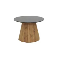 table basse aubry gaspard - table d'appoint en pin recyclé petit modèle