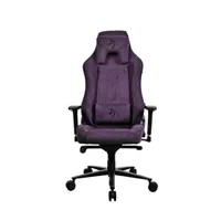 chaise gaming arozzi vernazza tissudoux - pourpre