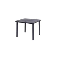 table de cuisine resol table noa 900x900 - - grisfibre de verre, polypropylène 900x900x740mm
