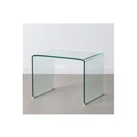 table d'appoint 63 x 50 x 48 cm transparent