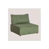 modules pour canapé en velours côtelé kata vert militaire cm