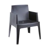 fauteuil de salon materiel ch pro fauteuil modèle box en polypropylène x 4 materiel chr pro