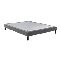 sommier epeda sommier 160 x 200 bristol chenille gris 1620