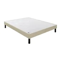 sommier epeda sommier 2 x 90 x 200 voyage chenillé lin 1820 (180x200)