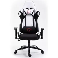 chaise gaming akord fauteuil des jeux fg38 blanc