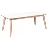 table basse scandinave blanche lone