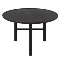 table basse chêne noire d70 cm
