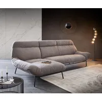 canapé-d'angle shape high 305x160 gris pierre chaise longue  gauche de la marque es