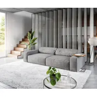 big-sofa sirpio xl 270x130 cm microfibre taupe