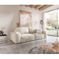 big-sofa lanzo l 260x110 cm cord beige