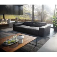 big-sofa sirpio xl 270x130 cm cuir synthétique vintage anthracite
