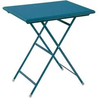 emu petite table pliable arc en ciel - bleu