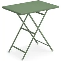 emu petite table pliable arc en ciel - vert militaire