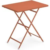 emu petite table pliable arc en ciel - rouge érable