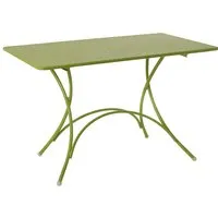 emu table pliante rectangulaire pigallet - vert