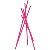 schönbuch porte-manteau sticks - rose néon