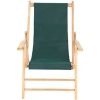 jan kurtz chaise longue maxx - vert foncé