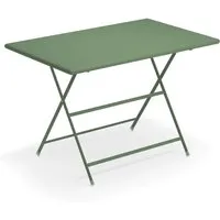 emu table pliante arc en ciel - vert militaire