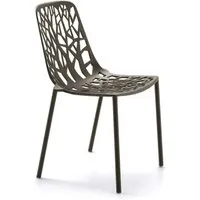 fast chaise de jardin forest - gris métallique