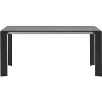 fast table grande arche - gris métallique