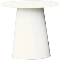 jan kurtz table d'appoint feel - blanc - ø 50 cm