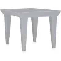 kartell table basse bubble club - gris clair