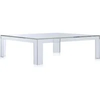 kartell invisible table - table basse - verre clair