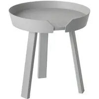 muuto table d'appoint around s - gris clair