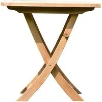 jan kurtz table pliante town - 60 x 60 cm