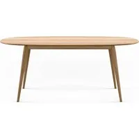 bruunmunch table playdinner lamé - chêne nature huilé - 180 cm