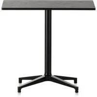 vitra bistro table outdoor - noir - rectangulaire
