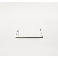 frama étagère shelf - chêne foncé huilé - noir - 60 x 20