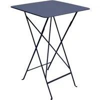 fermob table haute bistro - 92 bleu abysse