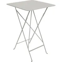 fermob table haute bistro - a5 gris argile