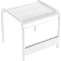 fermob petite table d'appoint luxembourg  - 01 blanc coton