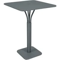 fermob table haute luxembourg - 26 gris orage