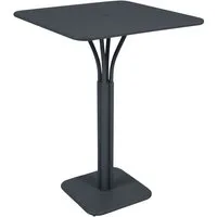 fermob table haute luxembourg - 47 anthracite mat