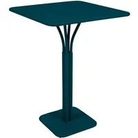 fermob table haute luxembourg - 21 bleu acapulco