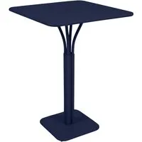 fermob table haute luxembourg - 92 bleu abysse