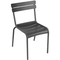 fermob chaise luxembourg - 47 anthracite mat