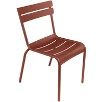 fermob chaise luxembourg - 20 ocre rouge