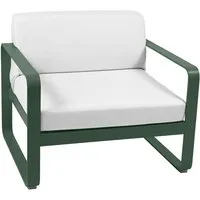 fermob fauteuil bellevie - blanc grisé - 02 vert cèdre
