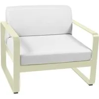fermob fauteuil bellevie - blanc grisé - 65 vert tilleul