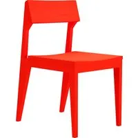 objekte unserer tage chaise schulz - rouge lumineux