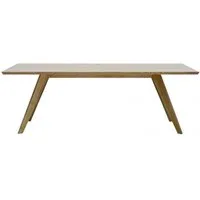 zeitraum table base rectangulaire - chêne - 160 x 80 cm